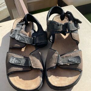 Mens woodstone sandals shoes size 13